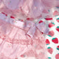 Rosette Veil Two Piece Swimsuit Floral Pink BOTTOM PREORDER