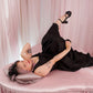 Ribboned Romance Dress - Black // PREORDER
