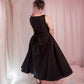 Ribboned Romance Dress - Black // PREORDER
