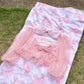 Flutters in the Breeze Two Piece Swimsuit Pink BOTTOM PREORDER