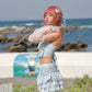 Candy Heart Two Piece Swimsuit Blue BOTTOM PREORDER