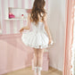 Garden Ballerina Mini Dress White PREORDER
