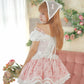 Garden Ballerina Mini Dress Pink PREORDER