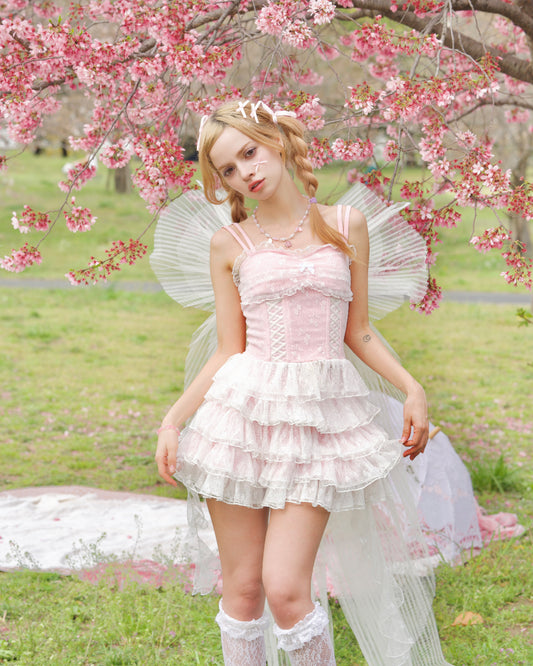 Morpho Corset Set Bottom Pink PREORDER