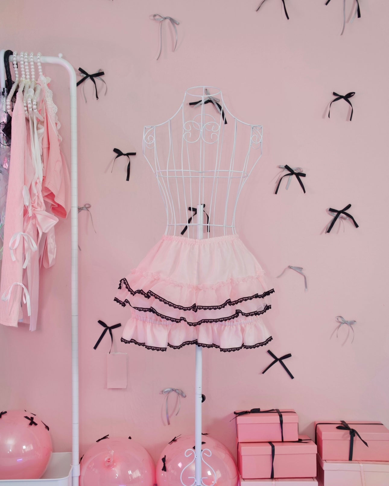 Not Your Babydoll // Princess Pink Organza Dress PREORDER