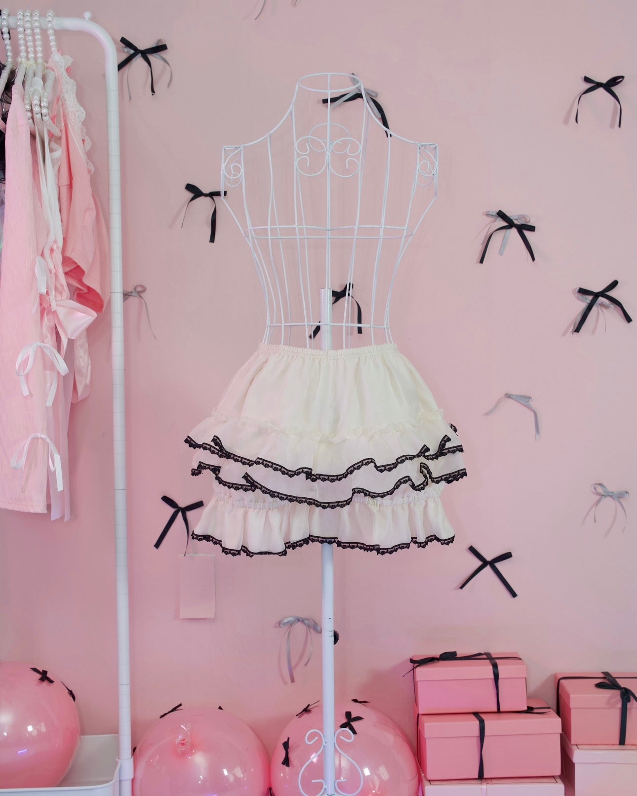 Not Your Babydoll // Vanilla Crème Organza Dress PREORDER