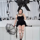 Morpho Corset Set Bottom Black PREORDER