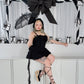 Morpho Corset Set Bottom Black PREORDER