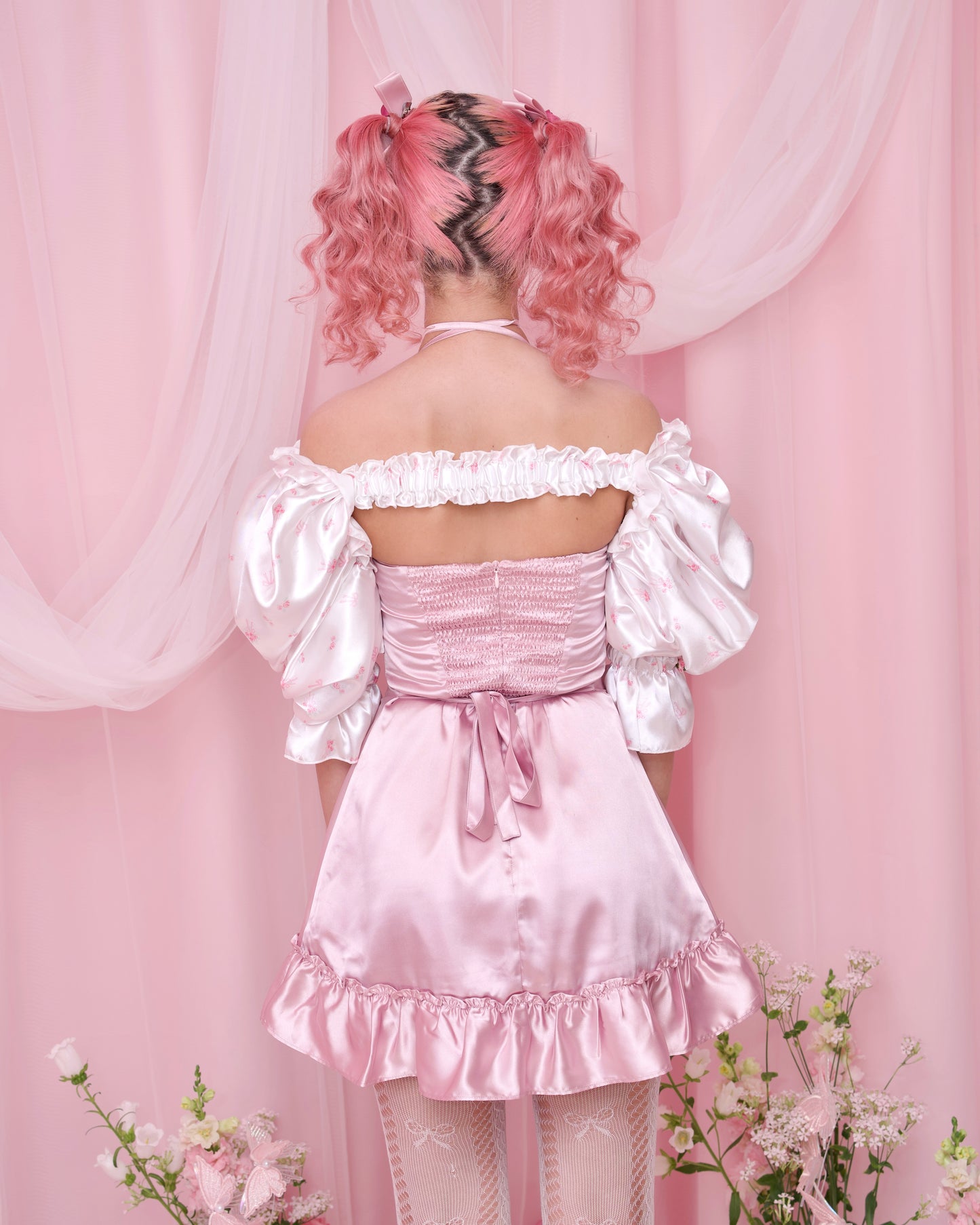 Adore You Satin Slip Dress - Pink // PREORDER