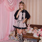 Ribboned Charm Set Skirt - Pink // PREORDER