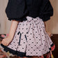 Ribboned Charm Set Skirt - Pink // PREORDER