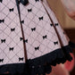 Ribboned Charm Set Skirt - Pink // PREORDER