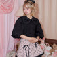Heartstring Blouse - Black // PREORDER