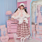 Little Fawn Cape - Pink // PREORDER