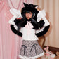 Little Kitten Cape - Black // PREORDER