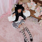Little Kitten Cape - Black // PREORDER
