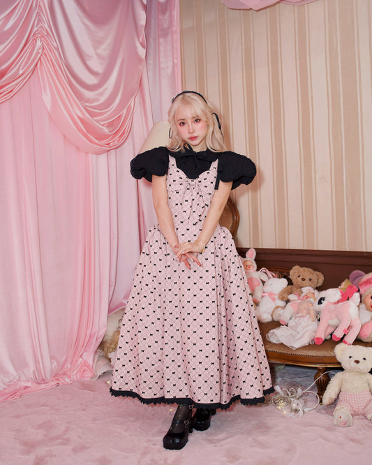 Ribboned Romance Dress – Pink // PREORDER