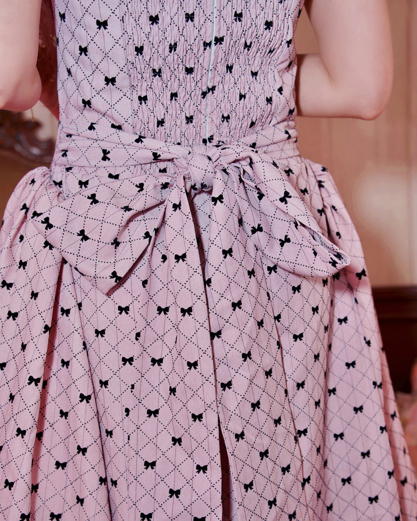 Ribboned Romance Dress – Pink // PREORDER
