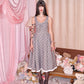 Ribboned Romance Dress – Grey // PREORDER