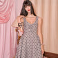 Ribboned Romance Dress – Grey // PREORDER