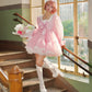 Sailor Puff Dress // Pastel Pink PREORDER