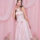 Love Note Long Pleated Skirt - Pink
