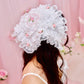 Cherie Lace Head Scarf - White