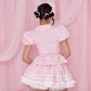 Rosa D'Amour Shortsleeve Blouse - Pink