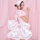 Sweet Rosette Bow Bag