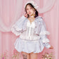 Love Note Bubble Skirt - Blue