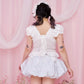 Love Note Bubble Skirt - Blue