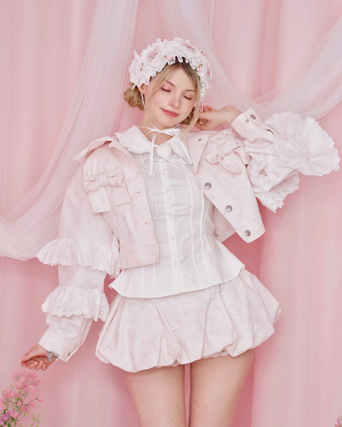 Love Note Jacket - Pink