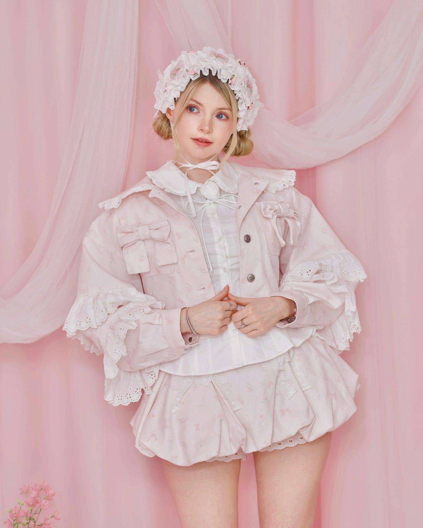 Love Note Jacket - Pink