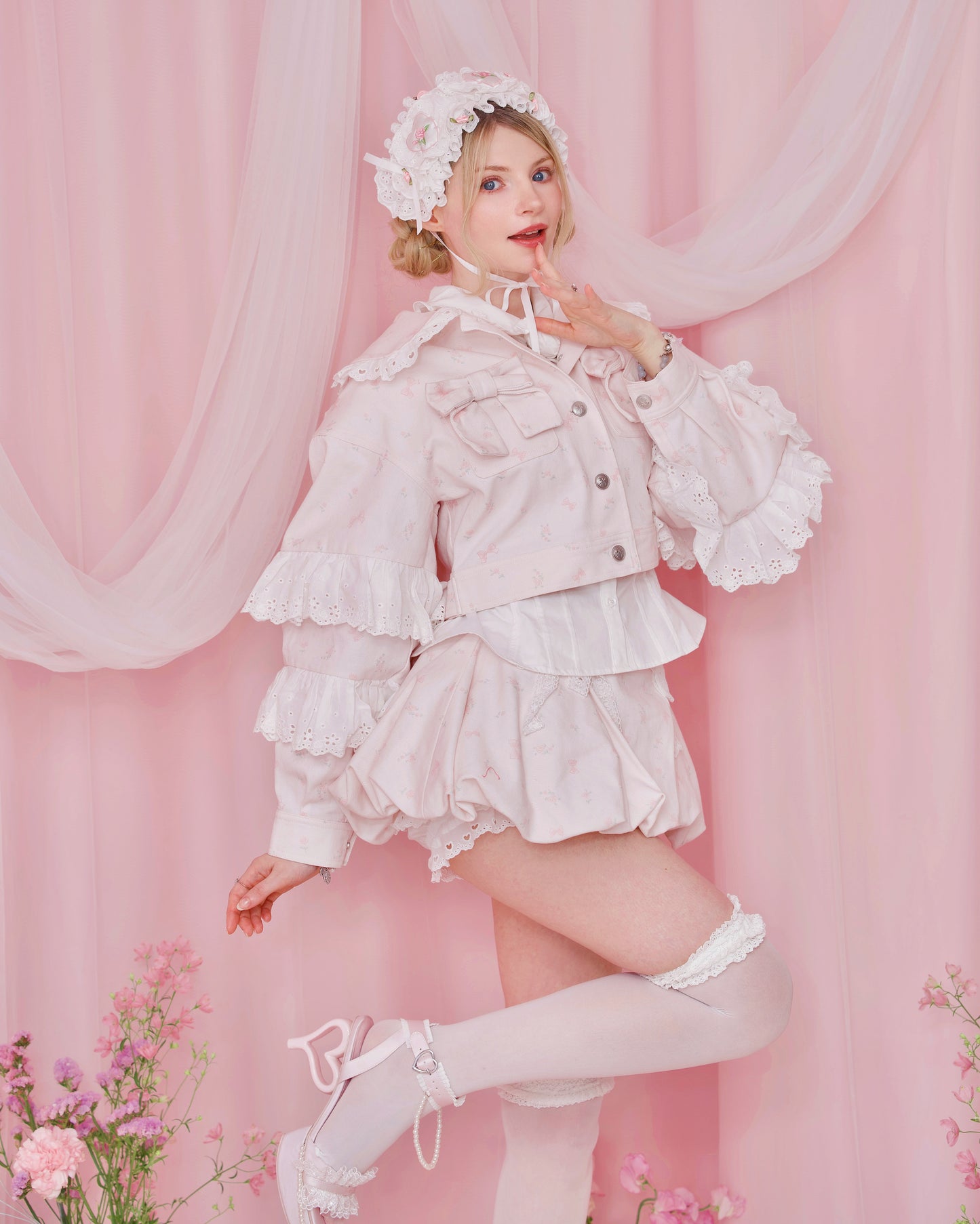 Love Note Jacket - Pink