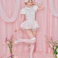 Love Note Bubble Skirt - Pink