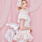 Sweet Rosette Bow Bag