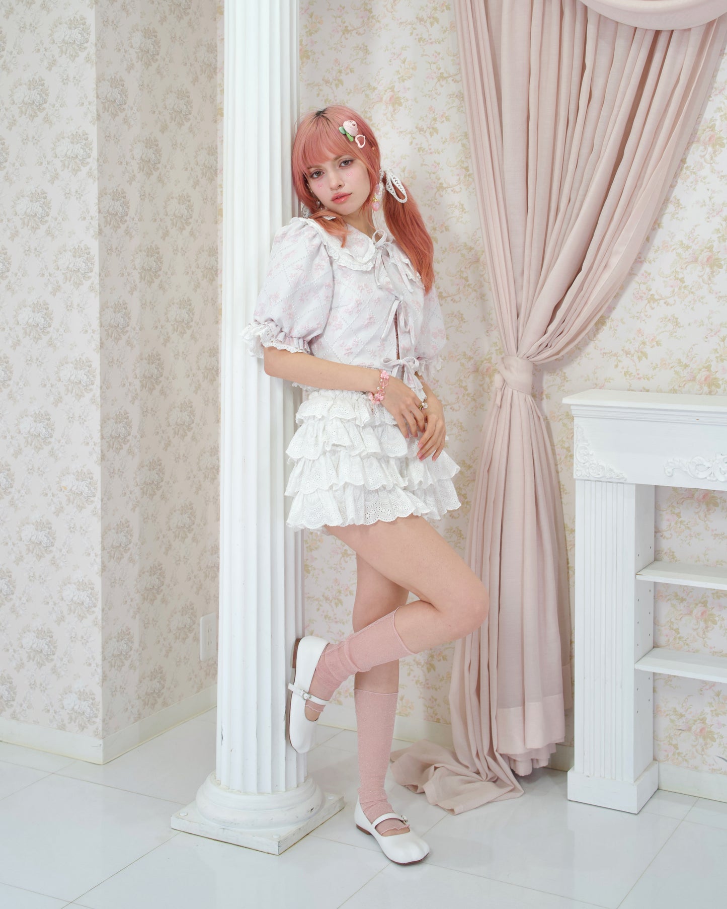 Kitty Flats White PREORDER