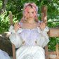 Rosé de Versailles 3 Way Corset Top Lilac PREORDER
