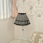 Prep School Idol Black Houndstooth Skirt