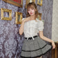 Prep School Idol Black Houndstooth Skirt