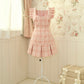 Prep School Idol Pink Check DRESS // PREORDER