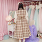 Seraph’s Embrace Heart Cutout Long Dress - Brown // PREORDER