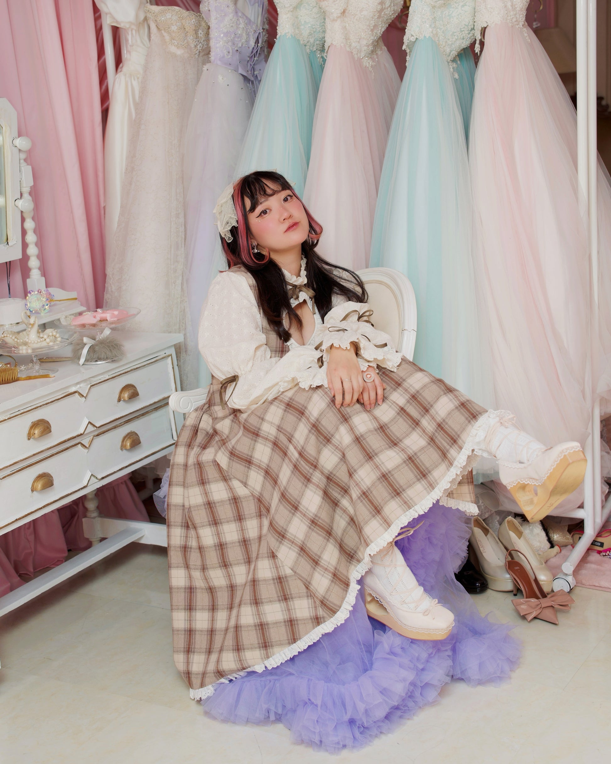 Seraph’s Embrace Heart Cutout Long Dress