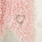 Fluffy Ribbon Scarf PINK // PREORDER