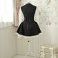 Cherub's Touch Heart Cutout Dress BLACK // PREORDER