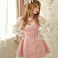 Cherub's Touch Heart Cutout Dress PINK // PREORDER