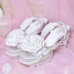 Princess Rose Platform Sandals - White // PREORDER