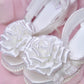 Princess Rose Platform Sandals - White // PREORDER