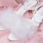 Fuwa Fuwa Low Heel Sandals - White // PREORDER