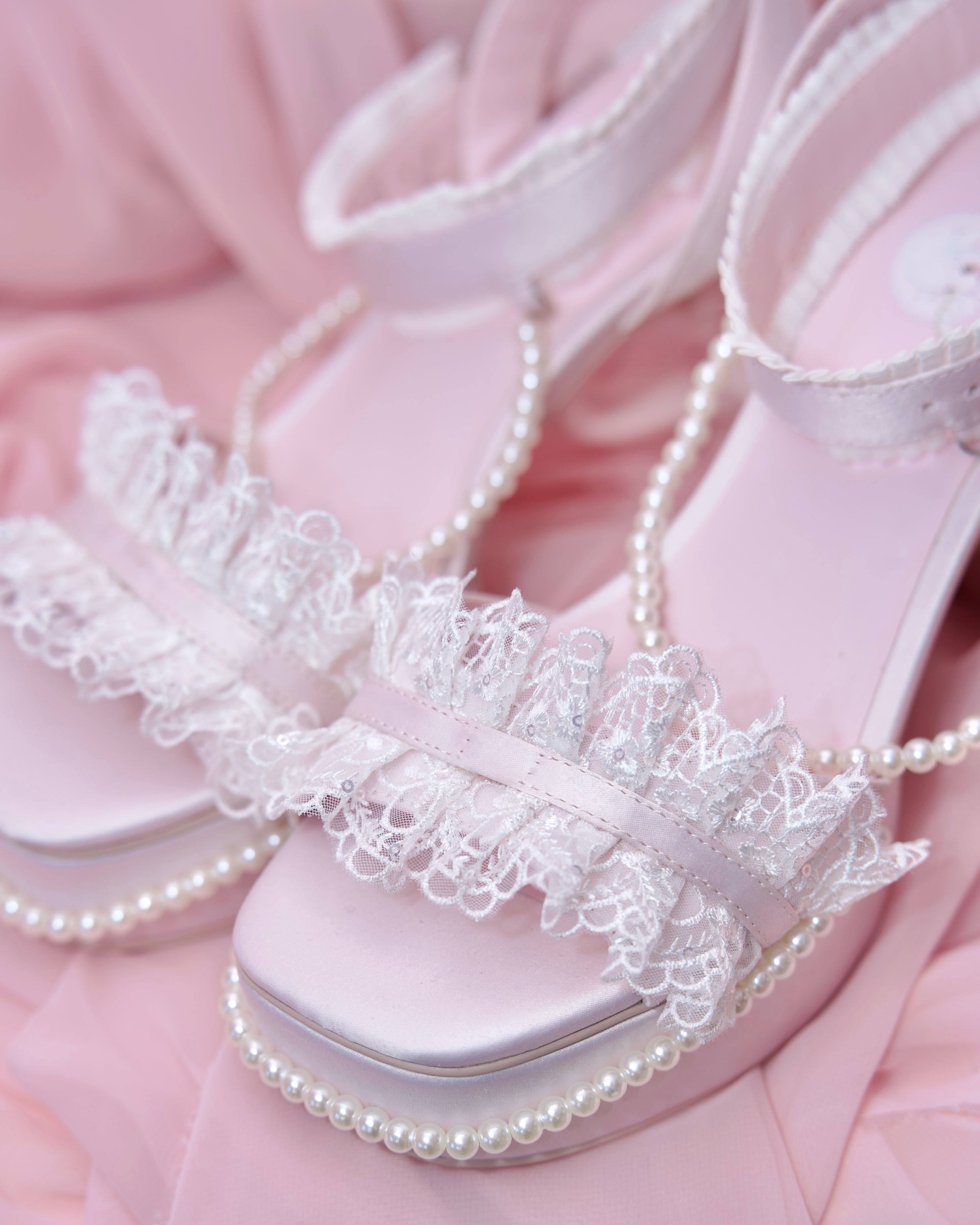 Princess Rose Platform Sandals - Pink – Vina of the Valley